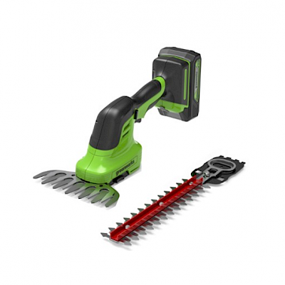 Greenworks accu gras-struikenschaar 24V