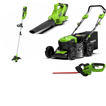 Greenworks accu machine