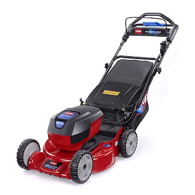 Toro aangedreven 60V accumaaier 48cm, incl. 6,0Ah accu en lader